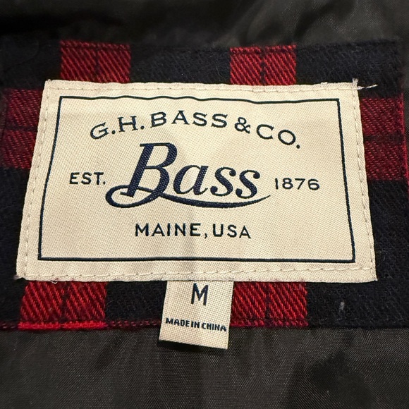 🩵5/$25🩵 G.H. Bass & Co. Black Quilted Vest - Picture 3 of 11